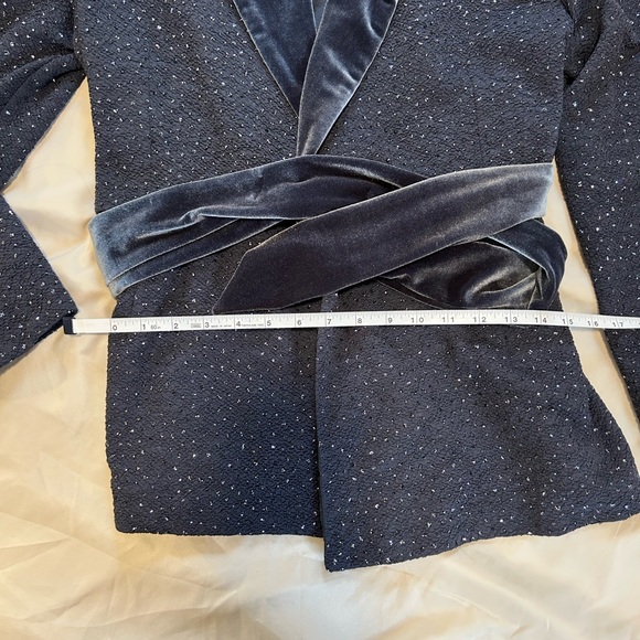 Robe blazer… little jewels… elegant! Grey color - Picture 3 of 8